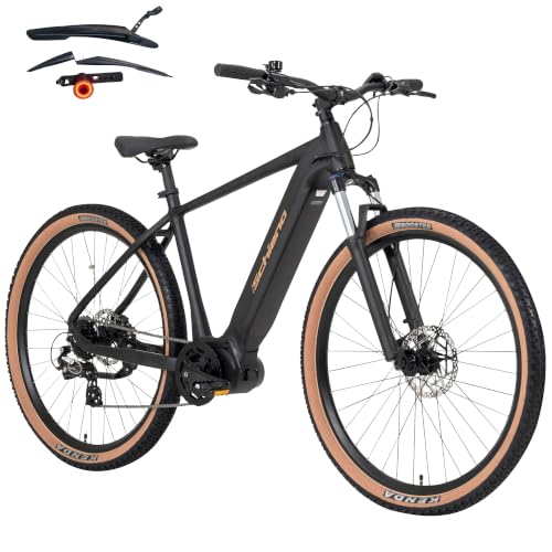 F.lli Schiano E Bike MTB 29 Zoll, Mittelmotor 80Nm, 720Wh Abnehmbarer Akku
