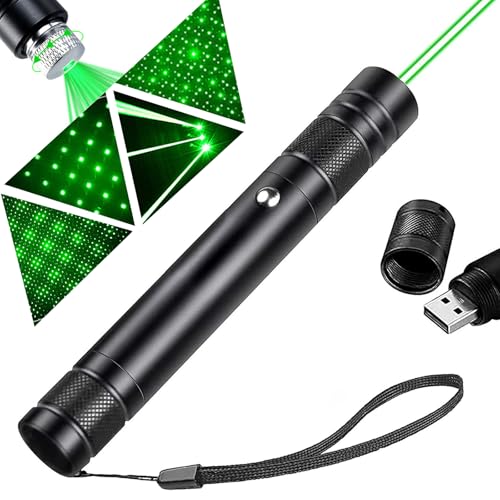 CHENBOOW Taschenlampe,Stiftlampe,Taktische Handlampe,Taschenlampe Aufladbar,Langstrecken-USB-Wiederaufladbarer Taktischer Strahl,mit 4 Lichtmodi,für Himmel,Outdoor,Camping