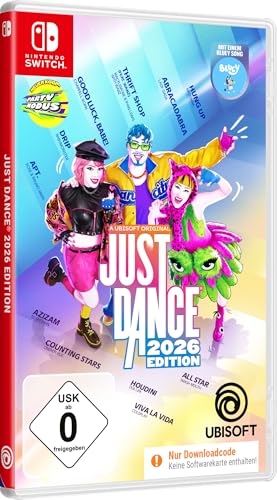 Just Dance 2026 Edition (Code in a box) - [Nintendo Switch] - Spielbar auf Nintendo Switch 2