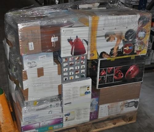 Generisch 2026 Retourenpakete auf Paletten, 3-36 STK. Elektronik Geschenkset Kaufen Outlet Shop Schwarz gee3