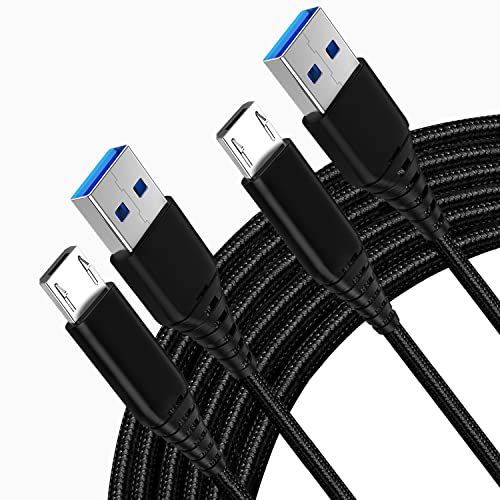 Micro USB Ladekabel für Samsung Galaxy A7 2018/A6 A6 Plus A10 J4 J4+ J6 J6+/J5 J7 J3 2017/Huawei P Smart Plus 2019/P10 Lite/P9 Lite/P8 Lite/LG K40 k20 K8,Nokia 4.2 2.3 3.2,2.4A Kabel Schnellladekabel