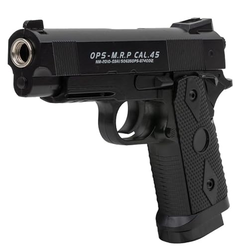 Set: Softair Pistole 19Eleven Vollmetall 0,5 Jule 6 mm BB Federdruck Softair + G8DS® Softair Munition Bio BBS Premium Selection 2000 Stück 0,20 g 6mm (Schwarz, 1)