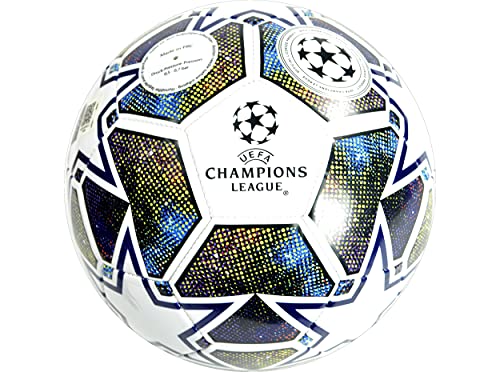 UEFA Champions League Fußball, Größe 5, offiziell lizenziert, Training, Match, Merchandise, Sammlerstück für Kinder und Erwachsene, tolles Fußballgeschenk