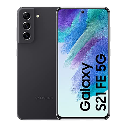 Samsung Galaxy S21 FE Mobiltelefon, 256 GB, Graphit, Android-Smartphone ohne SIM-Karte, FR-Version
