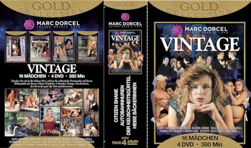 (SPECIAL PACK DVD PACK 4 DISC INSIDE) Vintage MARC DORCEL