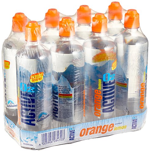 Active O2 Orange Lemon Einweg, (8 x 750 ml)