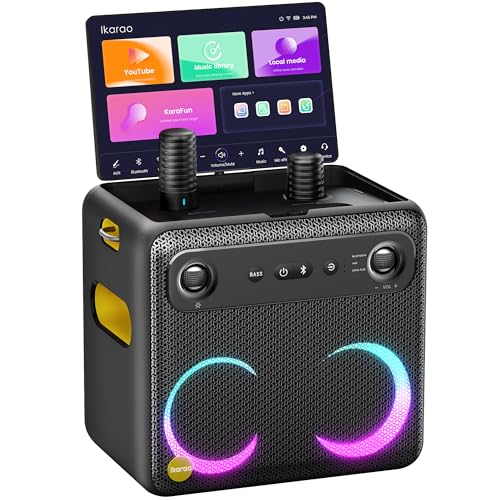 Ikarao Break X2 Karaoke-Maschine mit 10,1