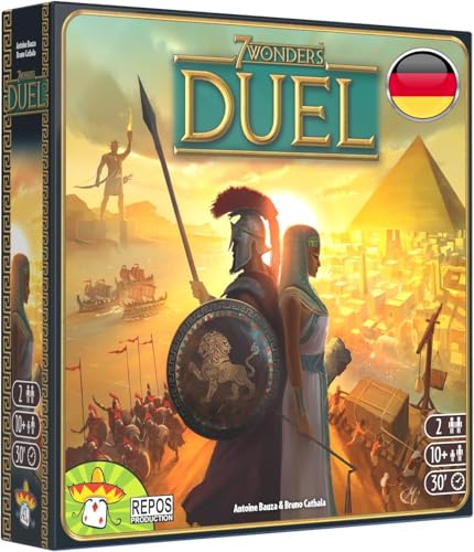 Asmodee, 7 Wonders Duel, Grundspiel, Strategisches Kennerspiel, Deutsch