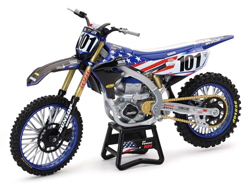Miniatuur 1:12 Yamaha YZ450F Motocross of Nations Eli Tomac