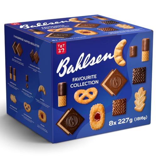 Bahlsen Favourite Collection XL - Premium Gebäckmischung, 8x161g