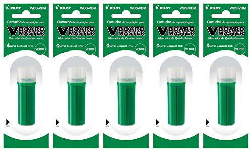 PILOT Refill f?r V BOARD MASTER (5 Nachf?ller, Gr?n)