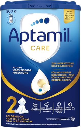 Aptamil Care 2 – Auch für Kaiserschnitt geborene Babys – 1 x 800 g