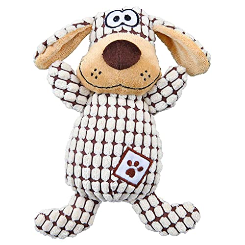 TRIXIE Hundespielzeug aus Plüsch - robustes Stofftier für kleine & mittlere Hunde - weiches Plüschtier zum Spielen & Kuscheln - waschbares Spielzeug für Hunde, 26 cm - 35977