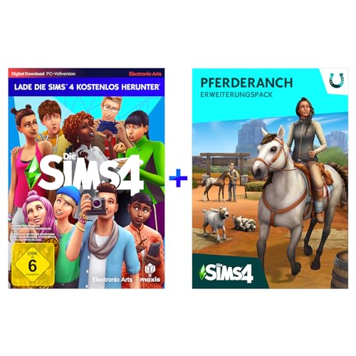 Die Sims 4 + Die Sims 4 Pferderanch-Erweiterungspack (EP14) | PC Download