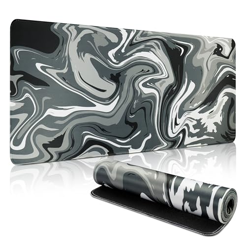 Yimomoyi Gaming Mauspad 800 x 300mm - Mousepad XXL - rutschfeste Mauspad groß - verbessert die Präzision und Geschwindigkeit (80BG)