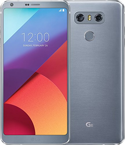 LG G6 Smartphone (14,47 cm (5,7 Zoll) Display, 32 GB Speicher, Android 7.0) Platinum