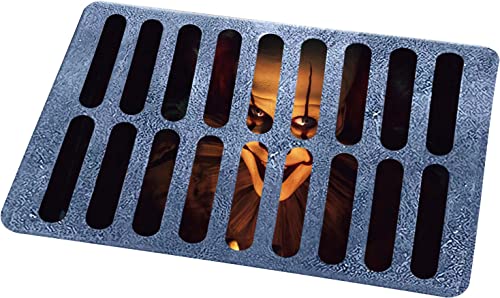 Anguxer Halloween Fußmatte 3D, Halloween deko, lustige Horror-fußmatte, Scary kanalisation Clown Fußmatte Halloween-Dekoration für den Innenbereich im Freien