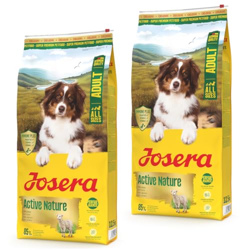 Josera Active Nature 2 x 12,5 kg Trockenfutter für Hunde