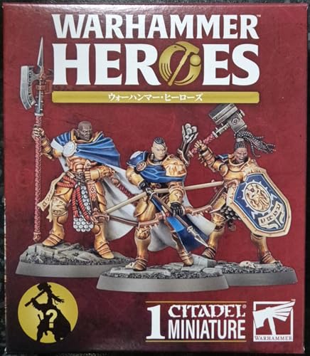 Games Workshop - Warhammer Age of Sigmar - Warhammer Heroes: Stormcast Eternals (Einzelbox mit 1 zufälliger Miniatur)