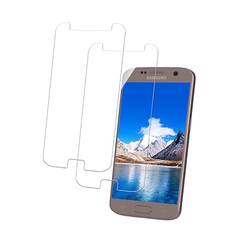 2 Stück 0.33mm Ultra-klar Schutzfolie für Samsung Galaxy S7 Panzerglas, Anti-Staub Panzerfolie für Schutzglas Samsung Galaxy S7 Displayschutz, 9H Härte Flexible Displayfolie