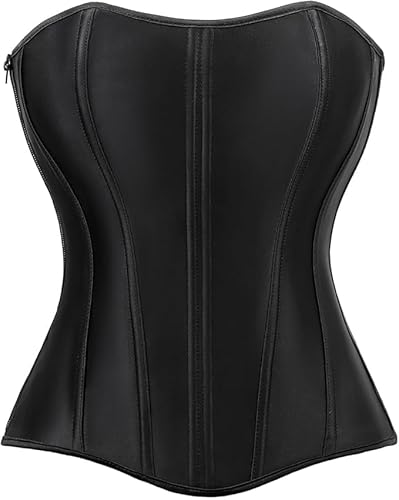 LEACOOLKEY Damen Shapewear Korsett – Sexy Bustier mit Vollbügel für eine strahlende Silhouette