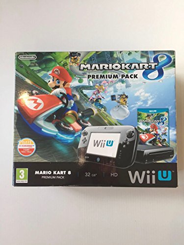 Nintendo Wii U 32GB Mario Kart 8 Premium Pack (with EU Power Adapter)