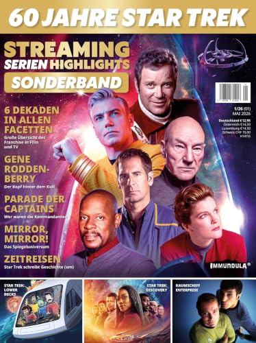 STREAMING SERIEN HIGHLIGHTS: Sonderband: 60 Jahre STAR TREK