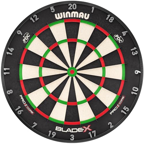 WINMAU Blade Serie dartscheibe steeldart – Professionelle PDC-Turnier steeldartscheibe - Blade X