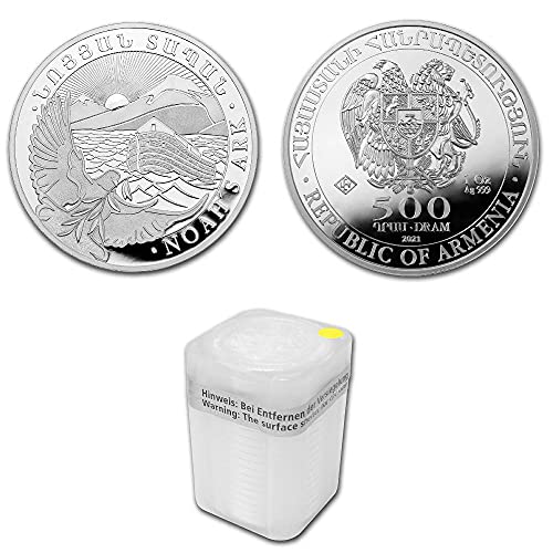 PRECIOUS & VALUABLE METALS Original Silbermünze Arche Noah (Armenien) 1/4oz (7,78g) Ungraded/Seller Graded