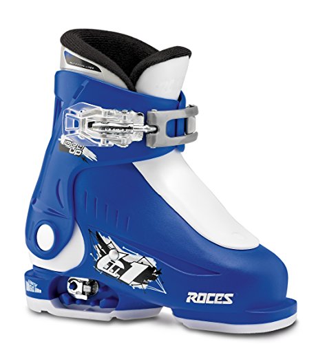 Roces Kinder Idea UP 16.0-18.5 Kinderskischuh-Verstellbar, Blue-White, 25-29