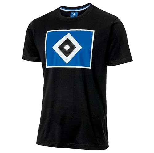 HSV Hamburger SV T-Shirt Logo Schwarz Gr. 3XL