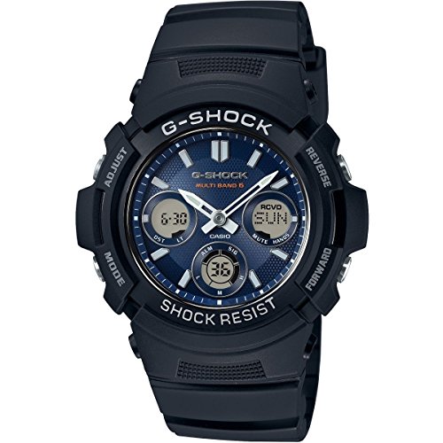 Casio HerrenArmbanduhr Analog-Digital Quarz Harz AWG-M100SB-2AER