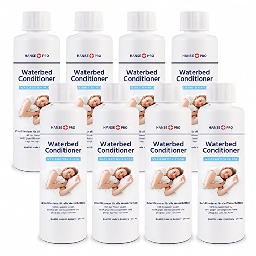 HANSE PRO Waterbed Conditioner (8 x 250 ml) I für alle Wasserbetten geeignet I Konditionierer I Wasserbetten-Pflege I Wasserbett-Zubehör