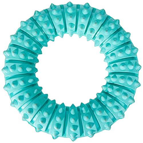 Trixie Hundespielzeug Denta Fun Ring, mit Minzgeschmack – ø 12 cm