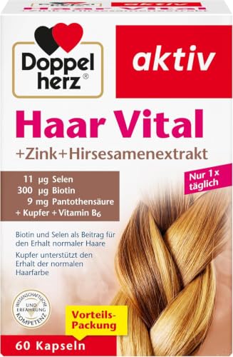 Doppelherz Haar Vital + Zink + Hirsesamenextrakt