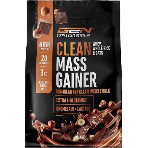 GEN GERMAN ELITE NUTRITION Clean Weight Gainer - 3 kg Pulver
