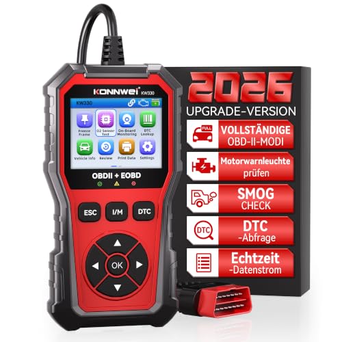 KONNWEI KW330 OBD2 Diagnosegerät Fehlerauslesegerät kfz alle OBDII Autos