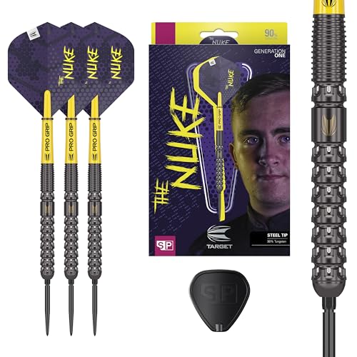 Target Darts Luke Littler G1 23G 90% Wolfram Swiss Point Steel Tip Dartpfeile Set