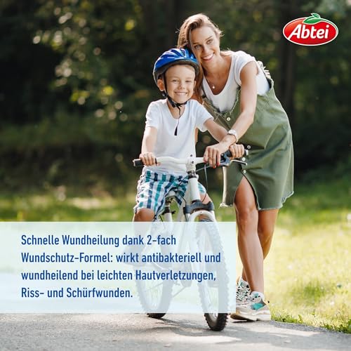 Abtei Wundheil Zinksalbe - Salbe mit Zink zur Wundheilung - antibakteriell und entzündungshemmend - auch für Babys und Kleinkinder geeignet - 75 ml