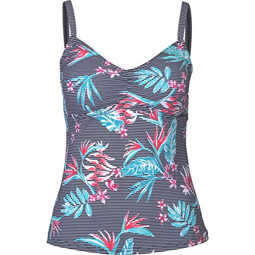 FIREFLY Damen MEA II Tankini, Flower/Stripes, 40C