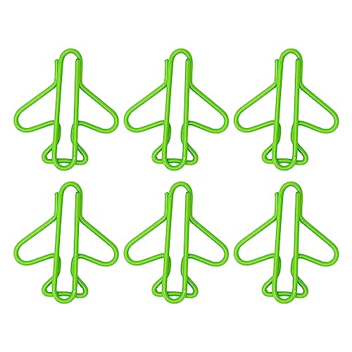 Lustige Niedliche Papierklammern Lesezeichen Clips Dekorative Papierclips f r B robedarf Schulgeschenke Hochzeitsdekoration Gr n
