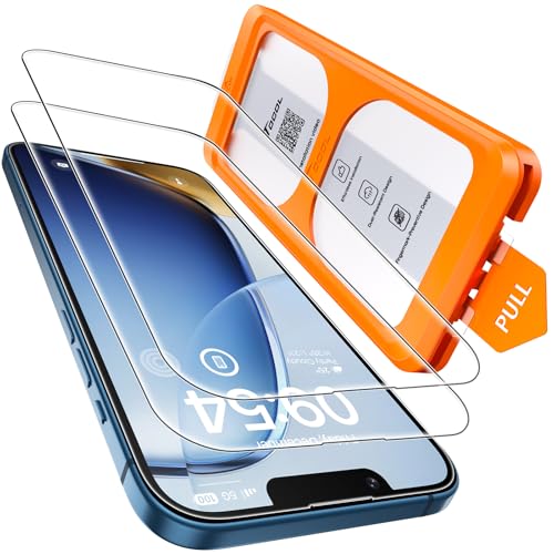 TOCOL für iPhone 13 Mini für Panzerglas, Full Screen Automatische Installation 9H Stoßfest Kratzfest Anti-Fingerabdruck Anti-Bläschen Folie für iPhone 13 Mini 5,4 Zoll, Kompatibel mit Hülle, 2 Stück