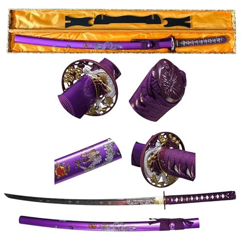 57 SPECIAL REPLICAS Katana Schwert Scharf Echt Metall Drachen Profi 104 cm
