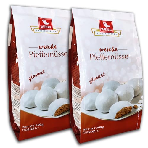2 er Pack Weiss Pfeffernüsse 2x 200g Lebkuchen (2)