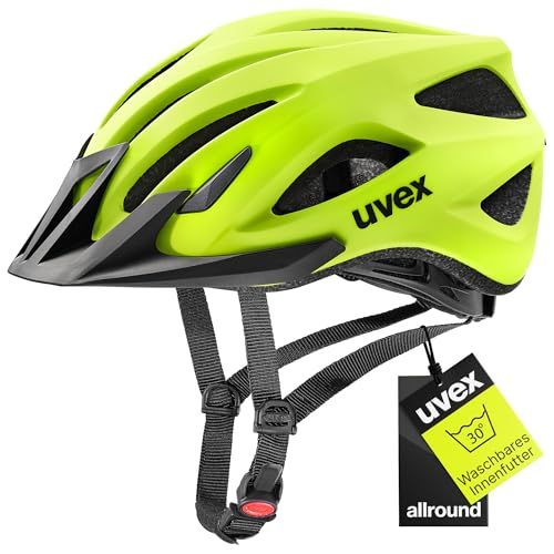 uvex Viva 3 Fahrradhelm, neon Yellow matt, 56-62 cm
