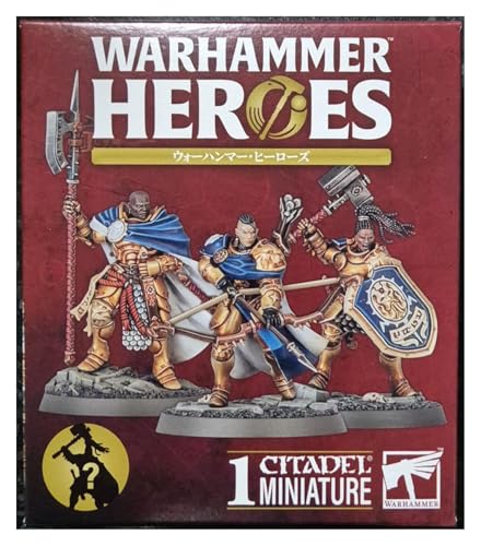 Games Workshop - Warhammer Age of Sigmar - Warhammer Heroes: Stormcast Eternals (Einzelbox mit 1 zufälliger Miniatur)