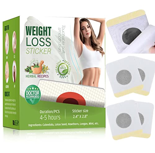 Abnehmpflaster – Fettverbrenner Patches-Natürlich gegen Bauchfett & Cellulite, Diät-Unterstützung, 120 Stück