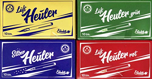 vama 40er Funke Luftheuler Silberheuler Pfeifffontäne Schreihals Luftpfeifer mit Fontäne für Outdoor (Mix)