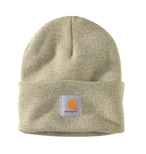 Carhartt Workwear Beanie Mütze Watch Hat, Arbeitsmütze, Farbe: Olive Winter White