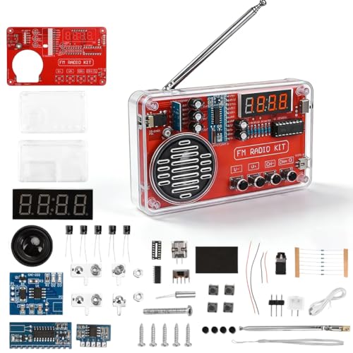 Löten DIY Elektronische Kits Digitalradio, Lötpraxis-Kit, mit Lademodul